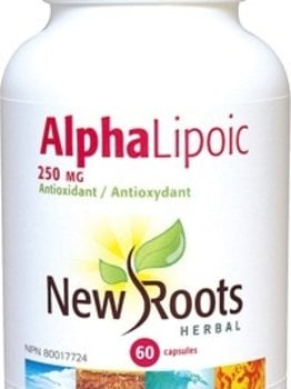 New Roots New Roots Alpha Lipoic 250mg 60 caps