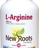 New Roots New Roots L-Arginine 500 mg 100 caps