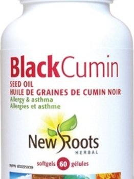 New Roots New Roots Black Cumin Seed Oil 500mg 60 softgels
