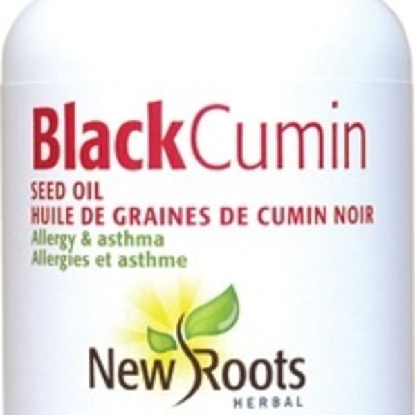New Roots New Roots Black Cumin Seed Oil 500mg 60 softgels