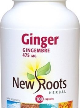 New Roots New Roots Ginger 475 mg 100 caps