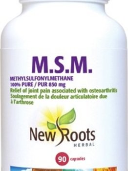 New Roots New Roots M.S.M. 850mg 90 caps