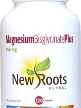 New Roots New Roots Magnesium Bisglycinate Plus 120 caps
