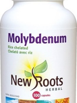 New Roots New Roots Molybdenum 150mcg 100 caps