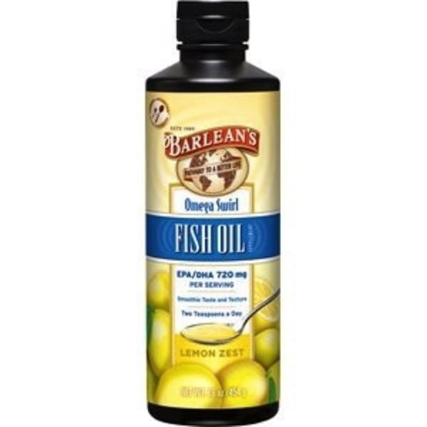 Barlean’s Barlean’s Fish Oil Omega Swirl Lemon Zest 454g