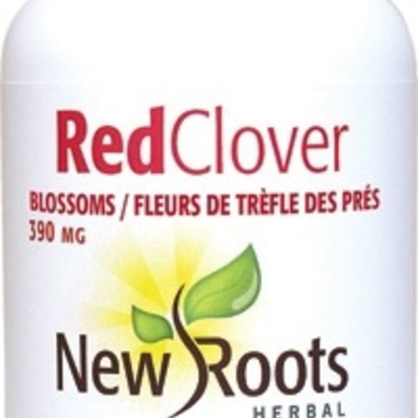 New Roots New Roots Red Clover Blossoms 390 mg 100 caps