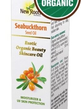 New Roots New Roots Seabuckthorn Seed Oil Organic 30ml