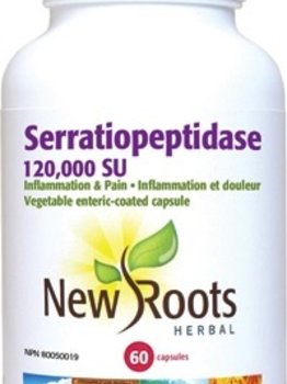New Roots New Roots Serratiopeptidase 120,000 SU 60 caps