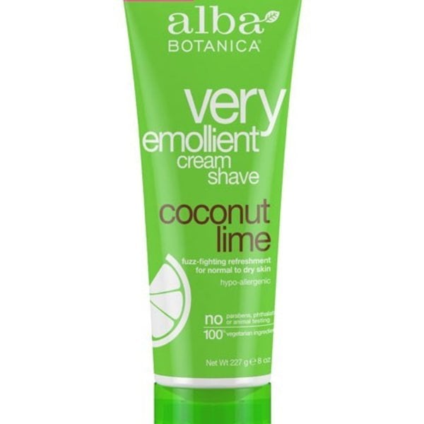 Alba Botanica Alba Shave Coconut Lime Cream 227 g