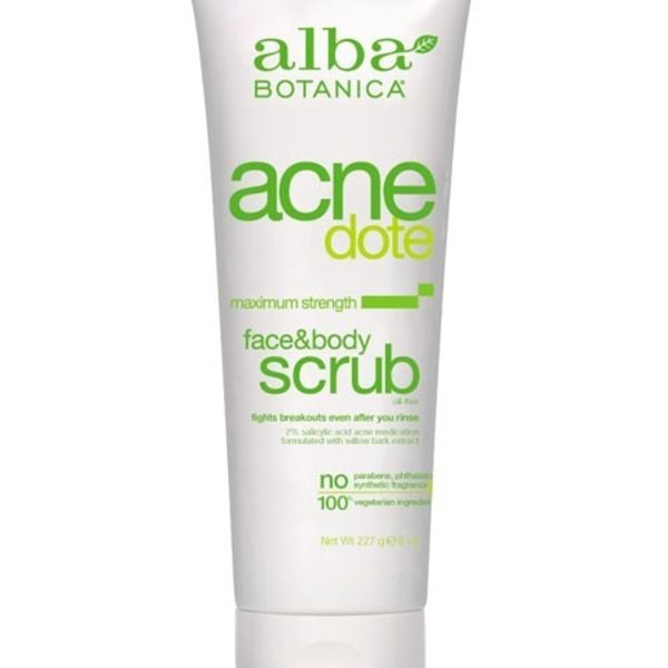 Alba Botanica Alba AcneDote Face & Body Scrub 227 g