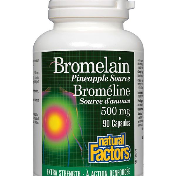 Natural Factors Natural Factors Bromelain 500 mg 90 caps