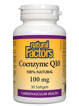 Natural Factors Natural Factors Coenzyme Q10 100mg 30 softgels