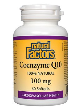 Natural Factors Natural Factors Coenzyme Q10 100mg 60 softgels