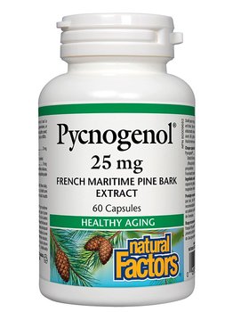 Natural Factors Natural Factors Pycnogenol 25 mg 60 caps