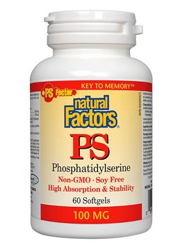 Natural Factors Natural Factors PS (Phosphatidylserine) 100mg 60 softgels
