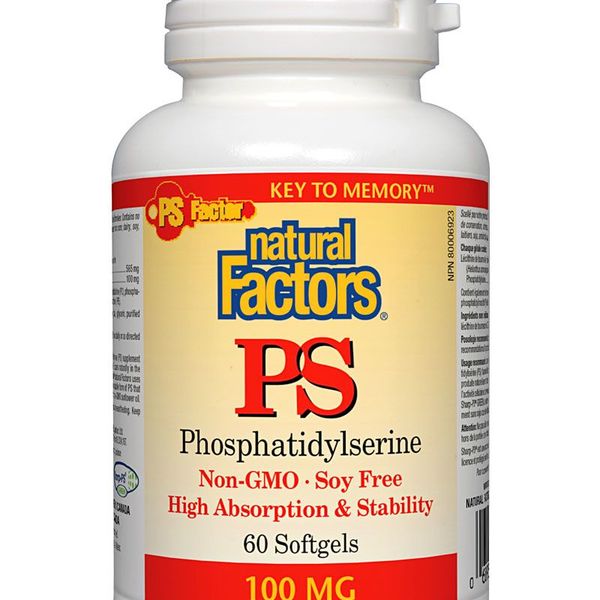 Natural Factors Natural Factors PS (Phosphatidylserine) 100mg 60 softgels