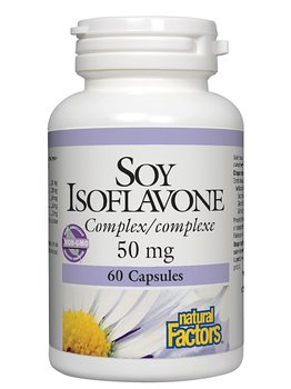 Natural Factors Natural Factors Soy Isoflavone Complex 50mg 60 caps