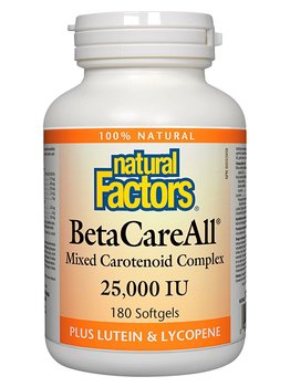 Natural Factors Natural Factors BetaCareAll 25,000 IU 180 softgels