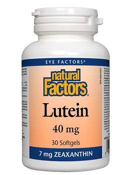 Natural Factors Natural Factors Lutein 40mg 30 softgels