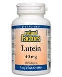 Natural Factors Natural Factors Lutein 40mg 60 softgels