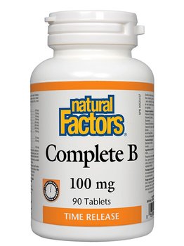 Natural Factors Natural Factors Complete B 100mg Time Release 90 tabs