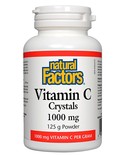 Natural Factors Natural Factors Vitamin C Crystals 1000mg 125g
