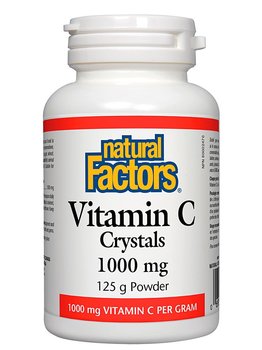 Natural Factors Natural Factors Vitamin C Crystals 1000mg 125g