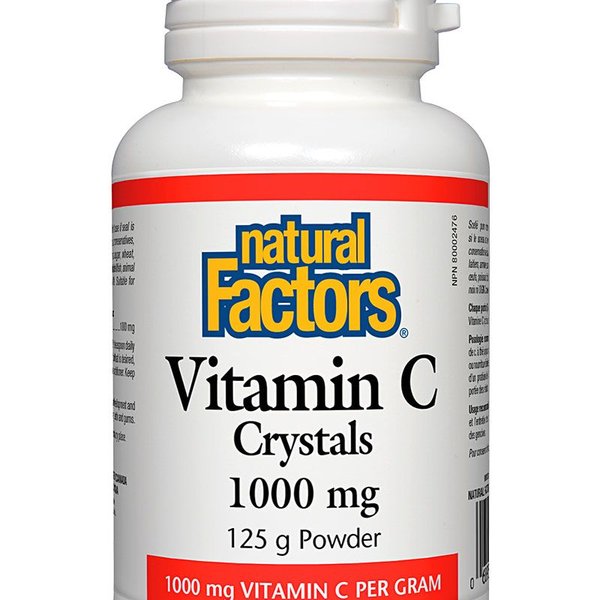 Natural Factors Natural Factors Vitamin C Crystals 1000mg 125g