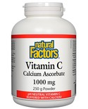 Natural Factors Natural Factors Calcium Ascorbate Powder 1000mg 250 g