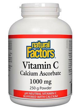 Natural Factors Natural Factors Calcium Ascorbate Powder 1000mg 250 g