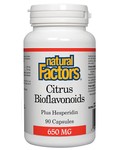 Natural Factors Natural Factors Citrus Bioflavonoids 650mg 90 caps