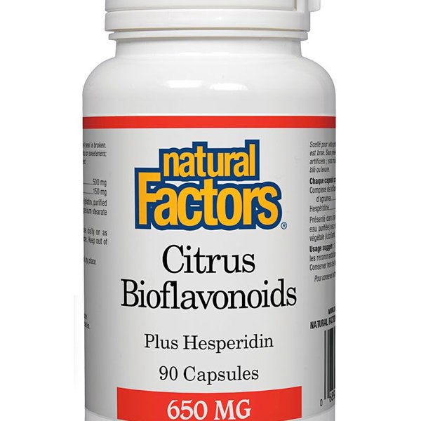 Natural Factors Natural Factors Citrus Bioflavonoids 650mg 90 caps