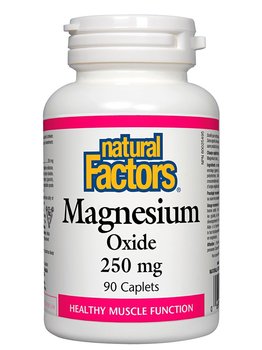 Natural Factors Natural Factors Magnesium Oxide 250 mg 90 tabs