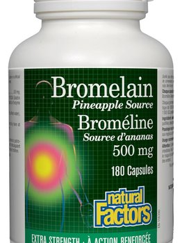 Natural Factors Natural Factors Bromelain 500 mg 180 caps