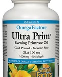 Natural Factors Natural Factors OmegaFactors Ultra Prim Evening Primrose Oil 1000mg 90 softgels