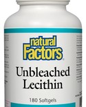 Natural Factors Natural Factors Unbleached Lecithin 1200 mg 180 softgels
