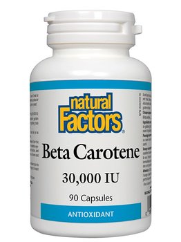 Natural Factors Natural Factors Beta Carotene 30,000 IU 90 caps