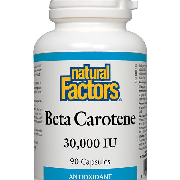 Natural Factors Natural Factors Beta Carotene 30,000 IU 90 caps