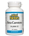 Natural Factors Natural Factors Beta Carotene 10,000 IU 90 tabs