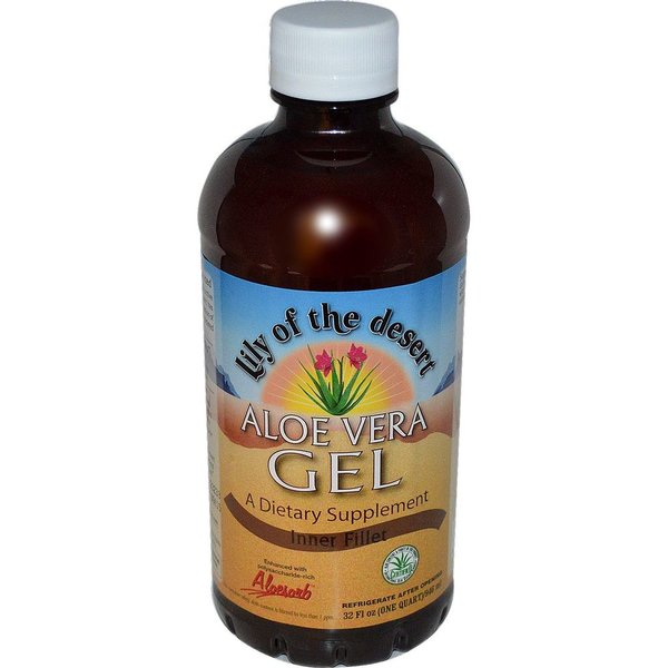 Lily of the Desert Lily of the Desert Organic Aloe Vera Gel Inner Fillet 946 mL