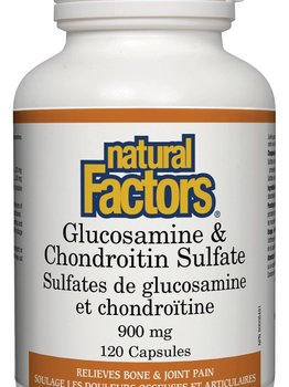 Natural Factors Natural Factors Glucosamine & Chondroitin Sulfate 900mg 120 caps