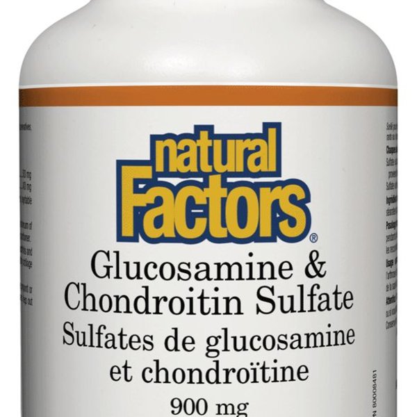 Natural Factors Natural Factors Glucosamine & Chondroitin Sulfate 900mg 120 caps