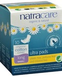 Natracare Organic Ultra Pad w/Wings Long 10 ct