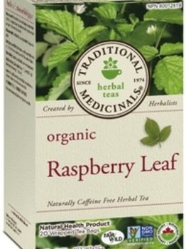 Traditional Medicinals Organic Raspberry Leaf Tea 20 tea bags
