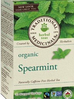 Traditional Medicinals Organic Spearmint Tea 20 tea bags