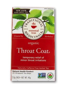 Traditional Medicinals Traditional Medicinals Organic Throat Coat 20 tea bags