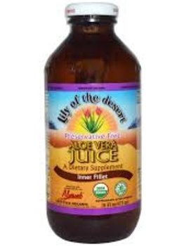 Lily of the Desert Lily of the Desert Organic Preservative Free Aloe Vera Juice 473ml