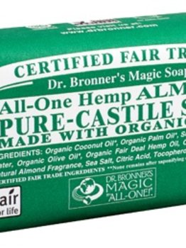 Dr. Bronner’s Dr Bronner’s Almond Oil Castile Bar Soap 140g