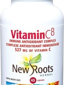 New Roots New Roots Vitamin C8 527mg 45 caps