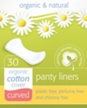 Natracare Organic Curved Panty Liners 30 ct